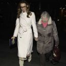 Catherine Tyldesley – Arriving to watch the King and I at the lowry theatre in Manchester