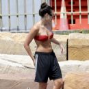 Laura Dundovic – In a bikini at a Sydney swimming hole
