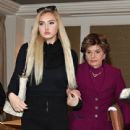 Molly O'Malia, 14, and her attorney Gloria Allred speak during a press conference to respond to O.K. Magazine's December 28, 2015