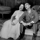 Ethel Merman and Russell Nype in the stage Version Of CALL ME MADAM
