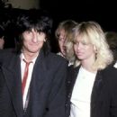 Ronnie with former wife Jo, at the grand-opening of Hard Rock Cafe,  NYC, March 12th, 1984