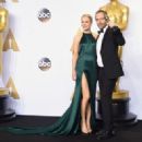 Rachel McAdams and Emmanuel Lubezki at The 88th Annual Academy Awards - Press Room (2016)