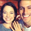 Engaged! ' I met this man six years ago, and today, he has asked me to spend the rest of our lives together--facing all of life's surprises as one. Of course, I said yes :),' wrote Analeigh Tipton on her Instagram
