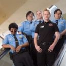 (L-R) MICHAEL PEÑA as Dennis, JOHN YUAN as John Yuen, SETH ROGEN stars as Ronnie, JESSE PLEMONS as Charles and MATT YUAN as Matt Yuen in Warner Bros. Pictures' and Legendary Pictures' dark comedy 'Observe and Report,' a Warner Bros. Pictur