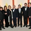 Mark Krieger, Kristie Macosko Krieger and son, Kate Capshaw, Steven Spielberg, Tony Kushner, Jay Russell, and Paul Dano  - The 95th Annual Academy Awards  (2023)
