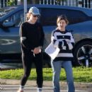 Jennifer Garner – With Laura Dave out and about