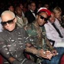 Amber Rose and Wiz Khalifa Attend The 2011 Bet Awards held at The Shrine Auditorium in Los Angeles, California - June 26, 2011