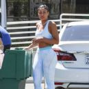 Blac Chyna – With her boyfriend Derrick Milano seen at Lashed Cosmetics in Calabasas