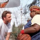 Director Raja Gosnell and Martin Lawrence on the set of 20th Century Fox's Big Momma's House - 2000