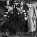 1931 Miss Barbara Gould (Ruth Francis) arriving in Paris. The other woman in the photograph is Marlene Dietrich [1901-1992] (Comoedia newspaper, 23 February, 1931)