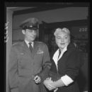 Capt. John Payton, 33, Of Air Force, And His Former Wife, Actress Barbara Payton, 28, As They Made Friendly Agreement In Custody Row Over Son.