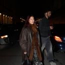 Valentina Zenere – With a mysterious man seen after a dinner at the Costes restaurant in Paris