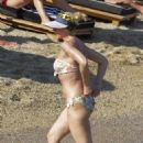 Kristina Edmundowna Orbakaite  – In a bikini on vacation in Mykonos