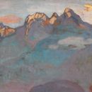 Frederick Horsman Varley, Coast Mountain Form, c. 1929, Oil on plywood, 30.2 x 37.8 cm, National Gallery of Canada, Ottawa