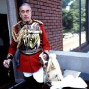 A portrait of Lord Mountbatten of Burma in the uniform of the Colonel-in-Chief of the Life Guards