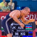Azerbaijani male sport wrestlers