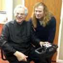 Dave Mustaine met with legendary violinist, Itzhak Perlman, and watched him perform at the San Diego Symphony on Sunday, January 12, 2014.