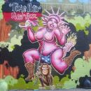 Lady Liberty is Bush's Whore," Graffiti Art by Lady Pink