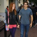 Chloe Dykstra and Cameron Cuffe – Outside Comic-Con in San Diego