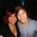 Bethaney Larkman and Harry Styles, Louis's bandmate, in 2011