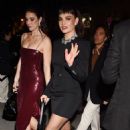 Lily James – Arrives to the Met Gala after party at the Zero Bond in New York