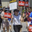 Clea DuVall – Seen at the SAG Strike at Paramount in Hollywood