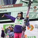 Olympic freestyle skiers for Japan