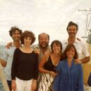 On Lord Lew Grade’s yacht with ex-wife Judy Marcione, Dom Deluise, Carol Deluise, Sally Field and Burt Reynolds
