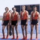 Soviet rowing Olympic medalist stubs