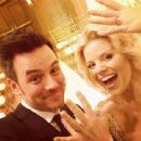 Brian Gallagher and Megan Hilty Wed Pic November 2, 2013