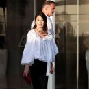 Iris Berben – Seen leaving hotel Martinez during 75th Cannes Film Festival