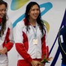 Peruvian female freestyle swimmers