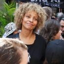 Michelle Hurd – ‘Rock the City for a Fair Contract’ rally at Times Square in New York
