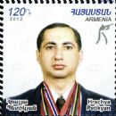 Armenian male sport shooters