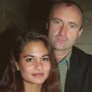 Phil Collins and Orianne Cevey