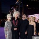 Genevieve Potgieter and other celebrities attend the World Premiere of 'Bohemian Rhapsody' at The SSE Arena, Wembley, on October 23, 2018 in London, England