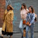 Emily Mortimer – Seen with friends in Soho – London