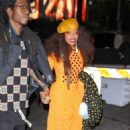 Erykah Badu – Attends a Burberry party in Los Angeles