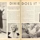 Dixie Lee - Picture Play Magazine Pictorial [United States] (August 1935)