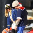 Carrie Bickmore – With Tommy Little seen on Sydney Harbour
