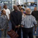 (L-r) MALIEEK W. STRAUGHTER as DeAngelo, BOW WOW as Kevin Carson, JASON WEAVER as Ray-Ray, TERRY CREWS as Jimmy The Driver, LESLIE JONES as Tasha, BRANDON T, JACKSON as Benny and VINCE GREEN as Malik in Alcon Entertainment's comedy 'LOTTERY TICKET