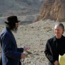 Larry Charles and Bill Maher during production on their documentary RELIGULOUS. Photo credit: Alexandra Lambrinidis.