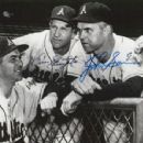 Lou Boudreau, Enos Slaughter & Johnny Sain With The Kansas City Athletics 1955