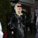 Lady Gaga – With Beau Michael Polansky at Giorgio Baldi in Los Angeles