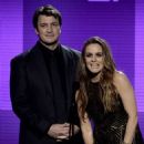 Nathan Fillion and Alicia Silverstone