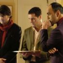 Tony Evans (Tom Chambers), Nick Edwards (Matthew Rhys) and Foster Wright (Art Malik) in Indican Pictures', Fakers - 2006