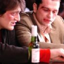 Nick Edwards (Matthew Rhys) and Tony Evans (Tom Chambers) in Fakers - 2006
