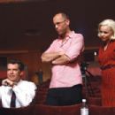 Left to Right: Pierce Brosnan, Director Ira Sachs and Rachel McAdams on set of Married Life. Photo by Joseph Lederer © 2007 Courtesy Sony Pictures Classics.  All Rights Reserved.