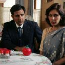 Parvin Dabas as Omar and Lisa Ray as Miriam in Regent Releasing 'The World Unseen.'