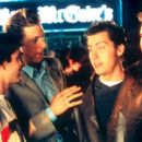 GQ, James Bulliard, Lance Bass and Joey Fatone in Miramax's On The Line - 2001